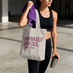 Personalized Running Tote Bag – Custom Runner Phrase