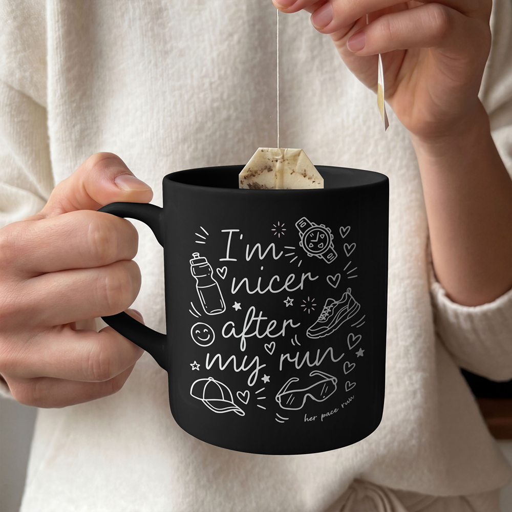 I’m Nicer After My Run Mug