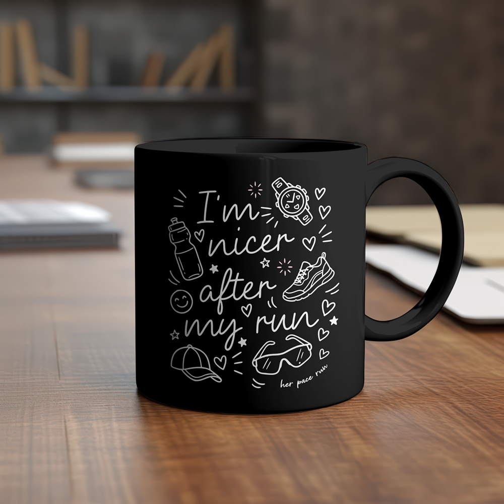 I’m Nicer After My Run Mug