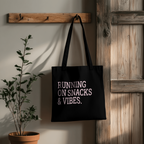 Personalized Running Tote Bag – Custom Runner Phrase