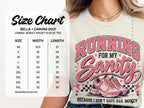 Size chart for Bella + Canvas 3001 unisex short sleeve tee with graphic.